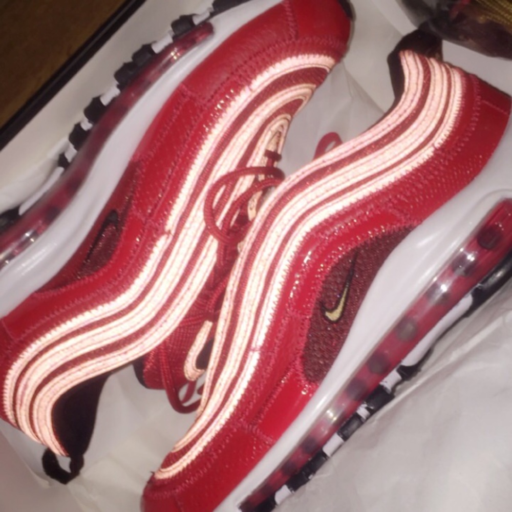 Air max 97 red patch work G7